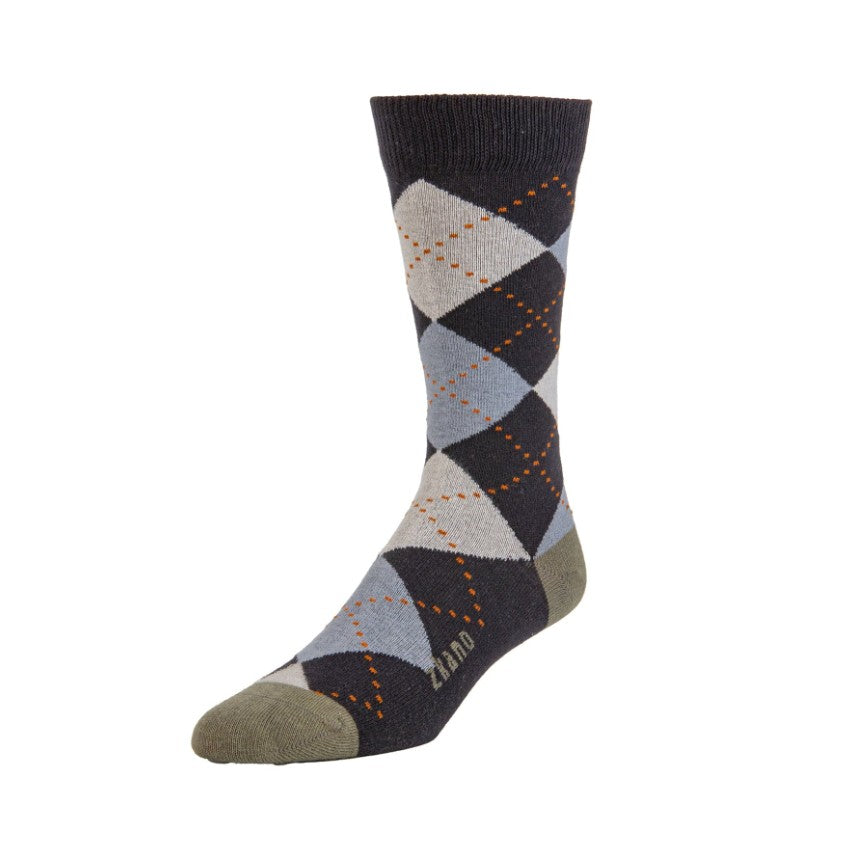Argyle Cotton Men's Sock