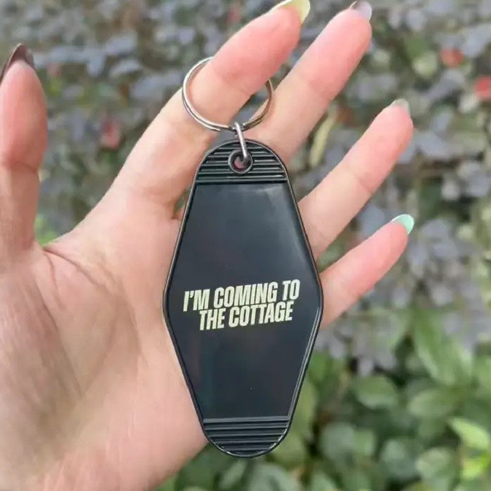 Coming to the Cottage Key Ring