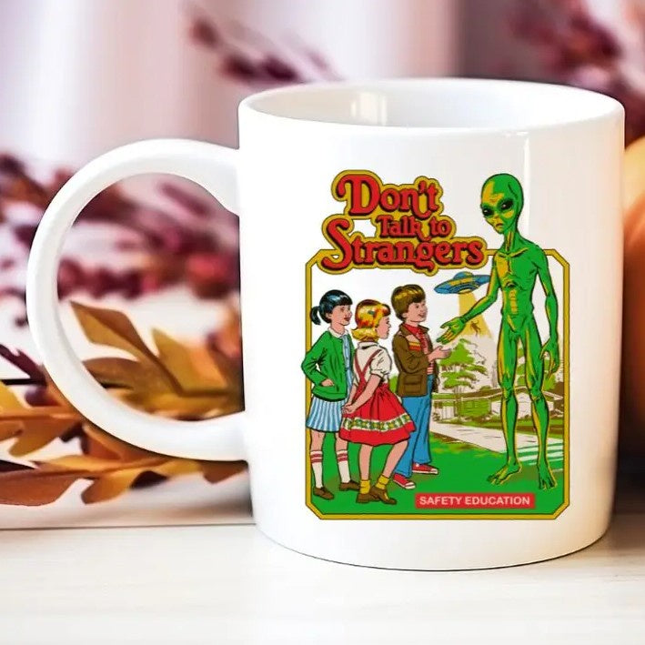 Retro Alien Mug