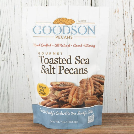 Goodson Pecans Gourmet Toasted Sea Salt Pecans 7.5oz bag
