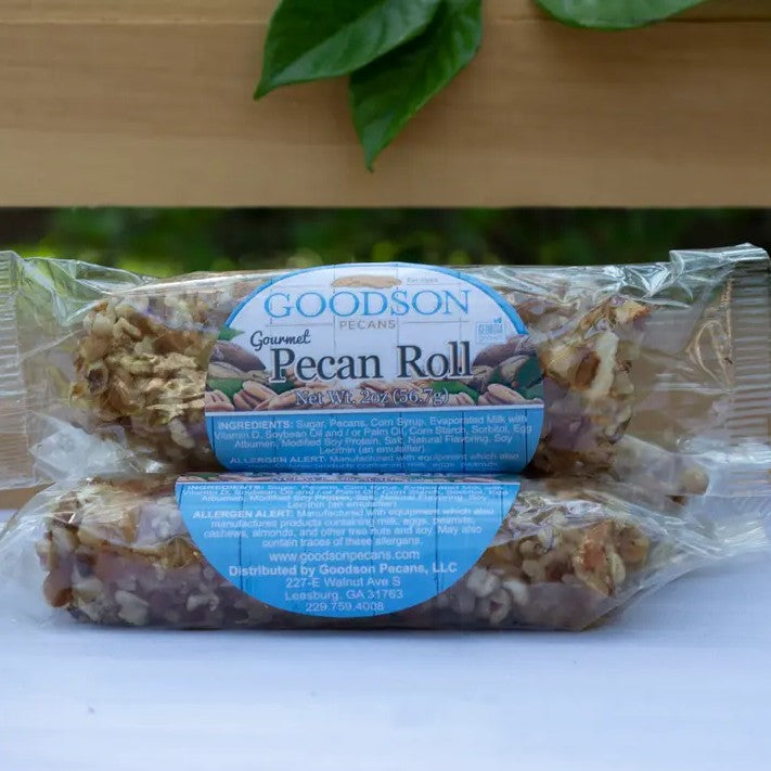 Two Goodson pecan rolls
