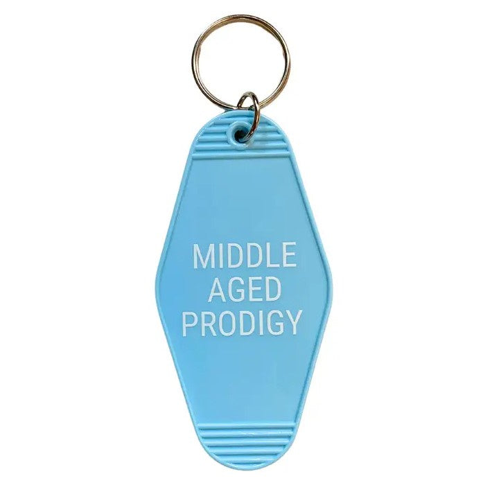 Middle Age Keychain