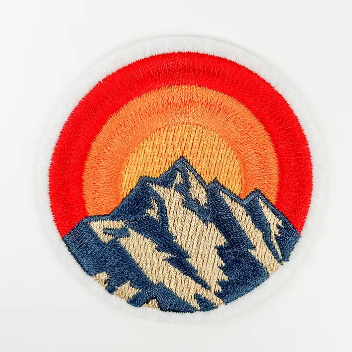 Mountain Sew On Patch