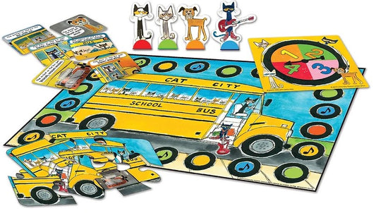 pete the cat school bus game pieces