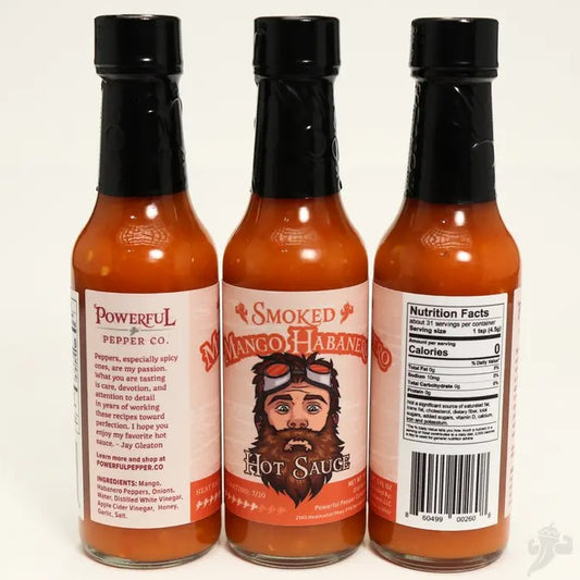 smoked mango habanero hot sauce