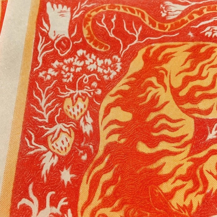 Year of the Tiger Riso Print 5x7