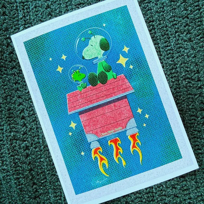 Extraterrestrial Besties 5x7