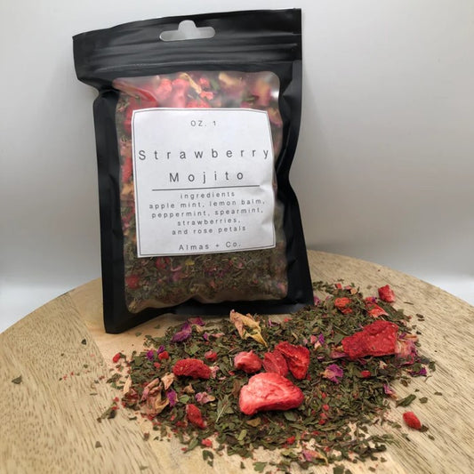 loose leaf strawberry tea