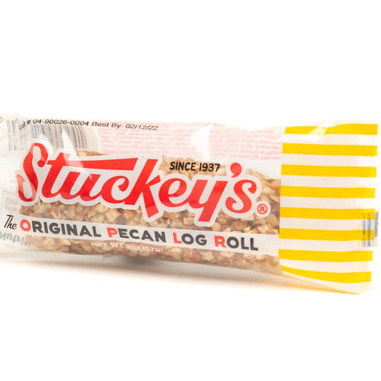 Stuckey's brand pecan log candy roll
