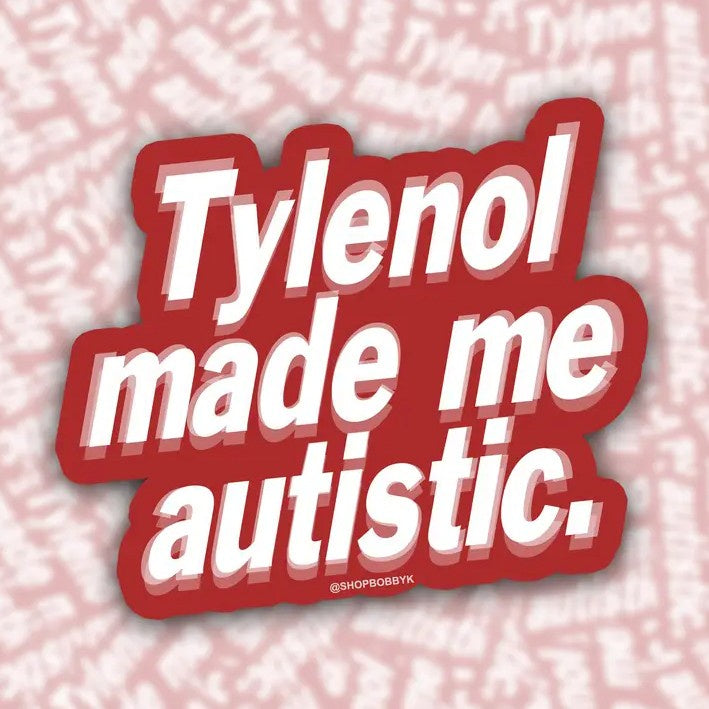 Tylenol Sticker