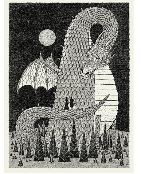 Dragon Heart Print
