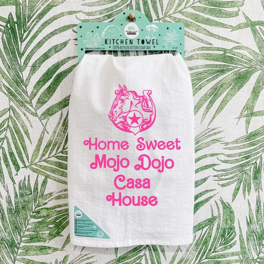 Moonlight Makers Mojo Dojo Casa Barbie inspired Tea towel