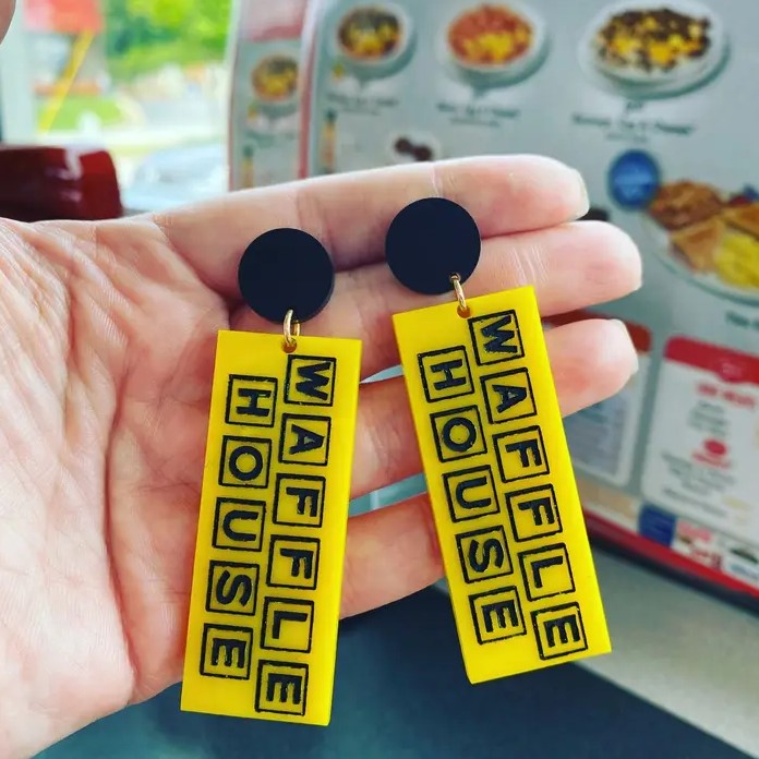 Waffle House Earrings