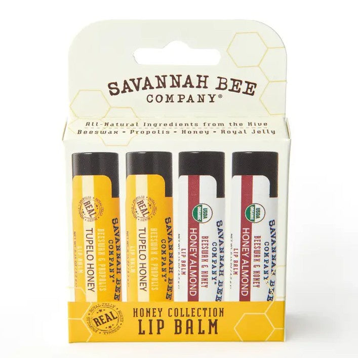 4 Pack Honey Lip Balms
