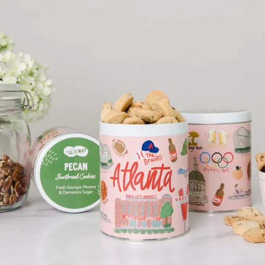 Atlanta Gift Gourmet Shortbread Cookies Tin