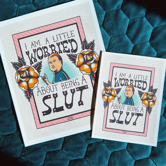 Slut Bobby Print
