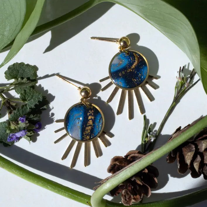 Bottom Burst Earrings