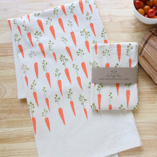 Carrot Kitchen Towel