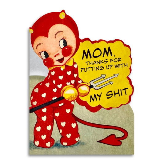 Devil Mother's Day Card