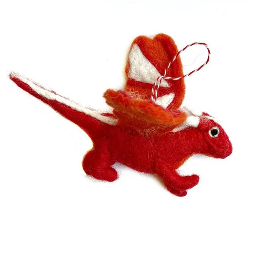 red dragon ornament