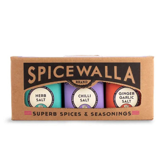 Set of three Spicewalla salt seasonings