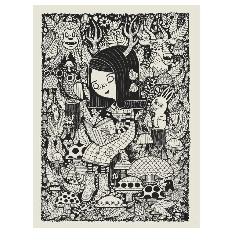 Woodland Creatures Print