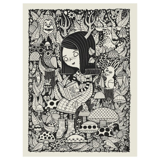 Woodland Creatures Print