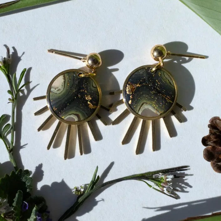 Bottom Burst Earrings