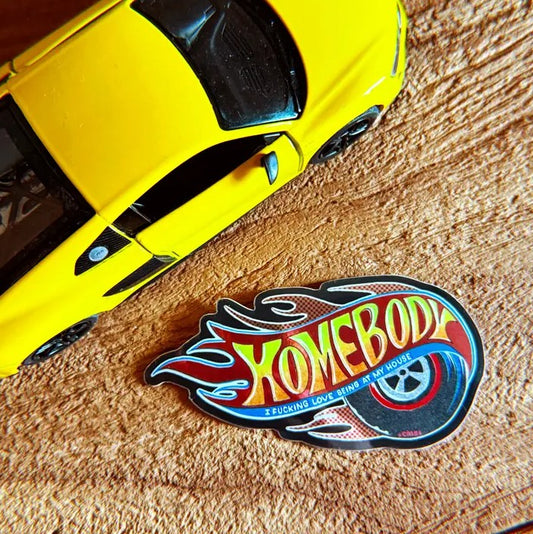 Homebody Hot wheels Sticker