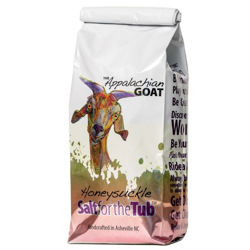 Bag of Honeysuckle scented Salt for the Tub