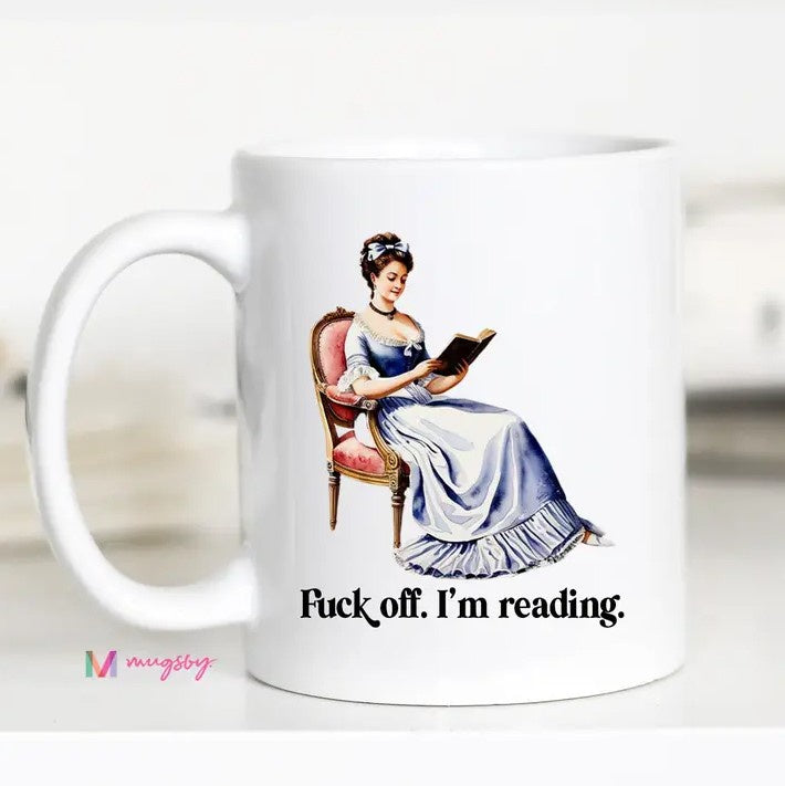 F Off I'm Reading Mug