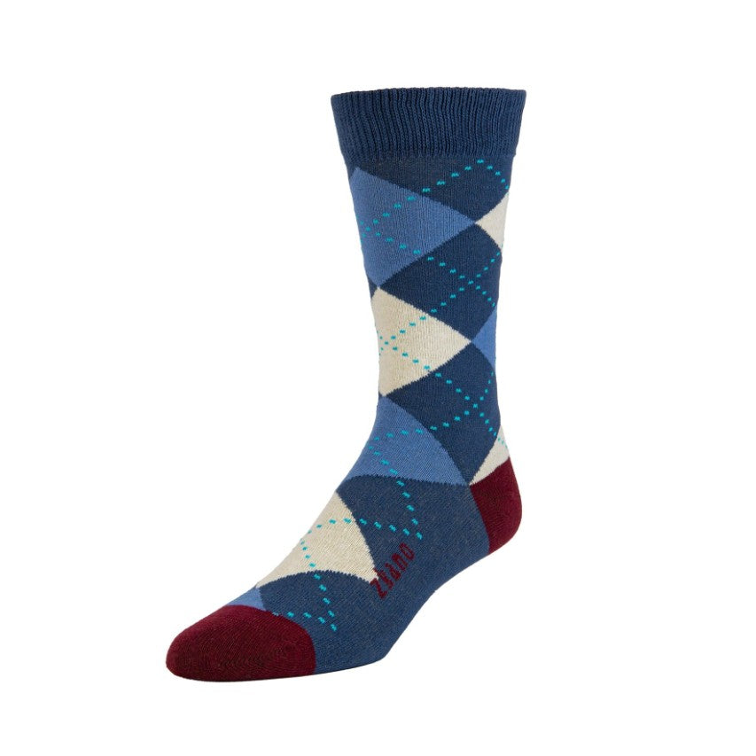 Argyle Cotton Men's Sock