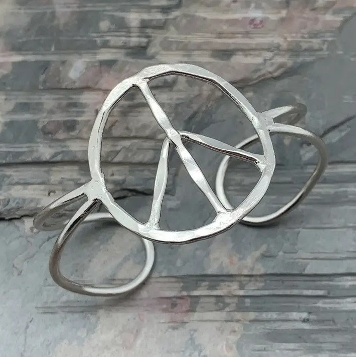 Peace Silver Bracelet