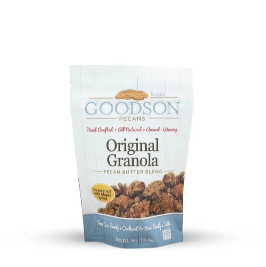 4 ounce bag of pecan butter granola