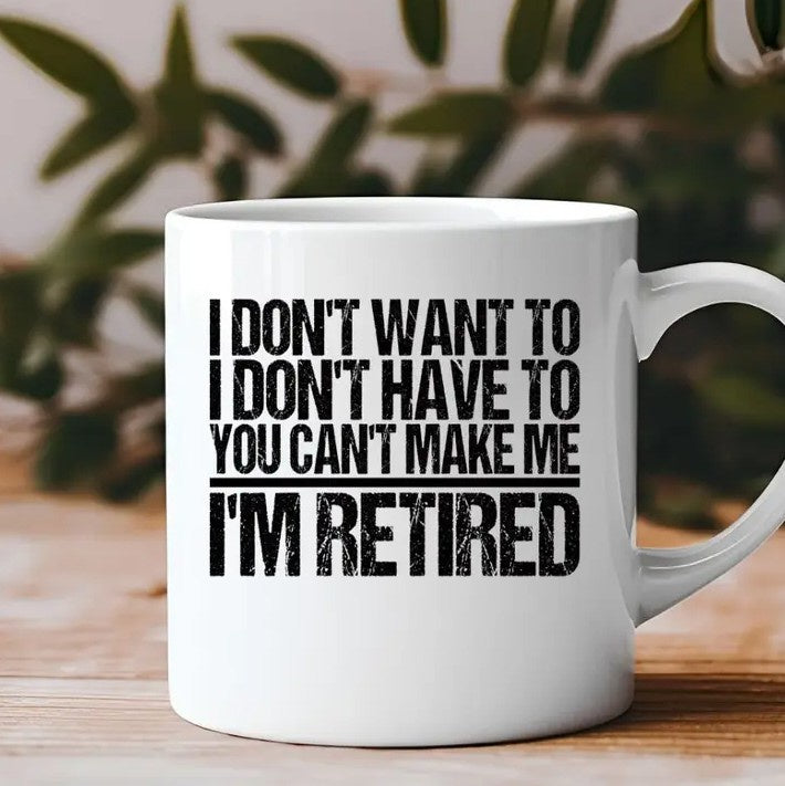 Retired Mug