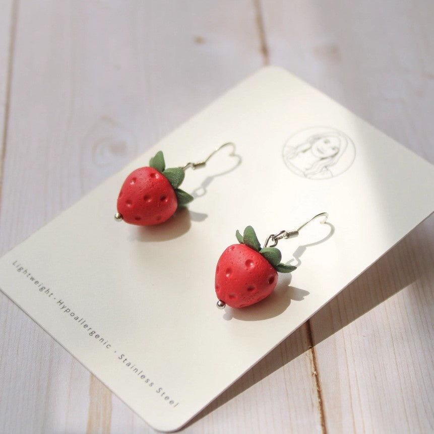 Strawberry Cute Earrings