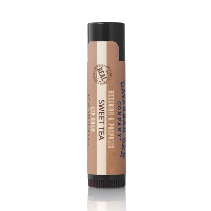 Sweet Tea flavored beeswax lip balm 