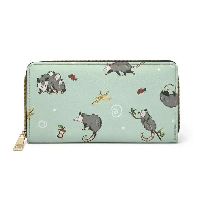 Trashy But Cute Opossum Wallet