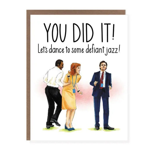 You Did It Congrats Card