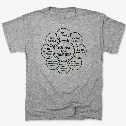 You May Ask Yourself Tee PRE-ORDER