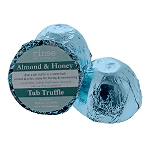 tub truffle wrapped in foil